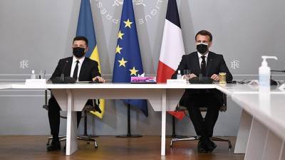 Во Франции рассказали об уходе Макрона от ответа на вопрос Зеленского о НАТО