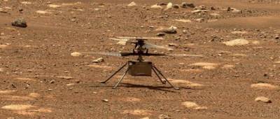 NASA впервые запустило дрон над поверхностью Марса
