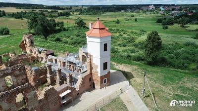 В начале мая во всемирно известном Гольшанском замке после реконструкции торжественно откроют Северную башню