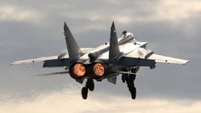 Российский МиГ-31 перехватил самолеты ВВС США и Норвегии над Баренцевым морем