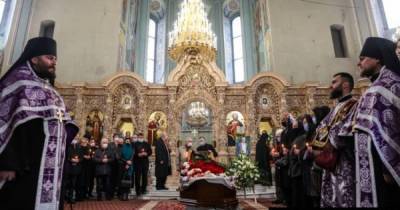 В Киеве похоронили Яворивского (1 фото)