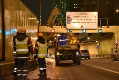 Движение в Лефортовском тоннеле восстановлено после ДТП с участием четырех машин