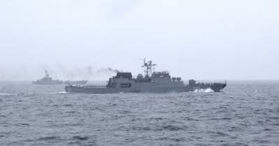 ВМС Украины и Румынии провели совместные учения: учились отбивать атаки с моря (фото)