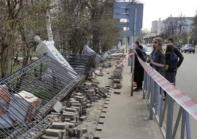 «Горпроекты» раскритиковали рязанских чиновников за разрушение ограды Наташиного парка