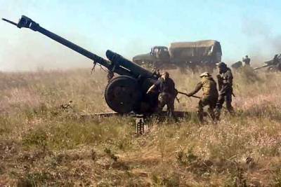 Террористы «ЛНР» из артиллерии обстреляли населенный пункт севернее Луганска