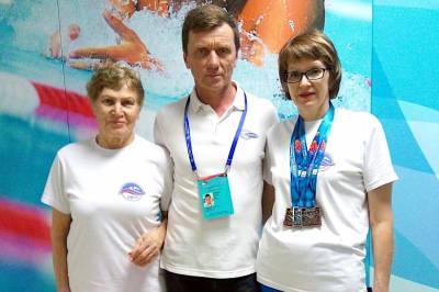 Пловцы-ветераны из Липецка успешно выступили в чемпионате России