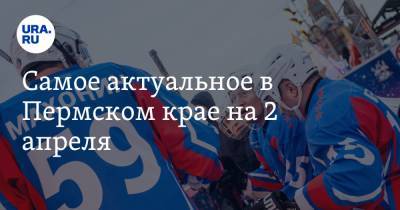 Самое актуальное в Пермском крае на 2 апреля. Именитый спортсмен будет советником Махонина, в протестном городе избрали мэра