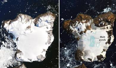 В Антарктиде нашли следы гигантского метеорита, упавшего почти 430 тыс. лет назад