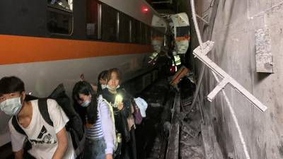 Названа предварительная причина крушения поезда на Тайване