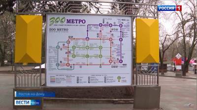 В ростовском зоопарке разработали схему «метро»