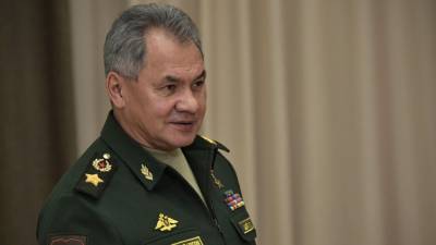 Шойгу поздравил с юбилеем Главное управление боевой подготовки ВС РФ