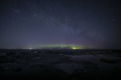 В Ленобласти вновь наблюдали северное сияние — фото, видео