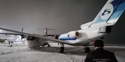 В аэропорту Сургута самолет ATR-72 сам поехал и столкнулся с ЯК-40 – Фото - ТЕЛЕГРАФ