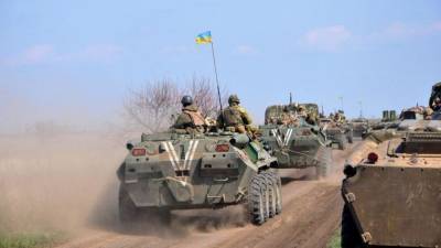 Военные инженеры ВСУ провели масштабные маневры на границе с Крымом