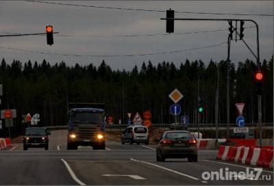 На трассе М-10 под Тосно будет временно перекрыто движение