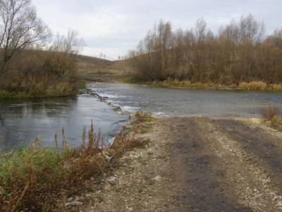 Из-за поднятия уровня воды в реке Дон подтопило три переправы в Липецкой области