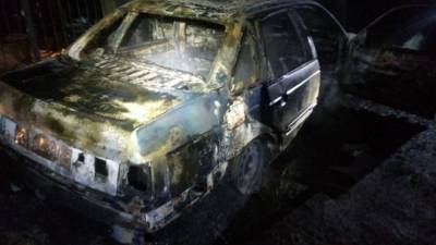 Не спасли: на Южном берегу Крыма сгорела иномарка