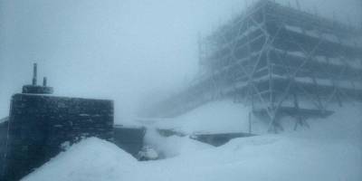 За ночь в Карпатах выпало 15 см снега