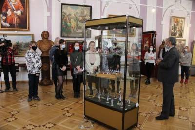 Коллекцию оловянных солдатиков представили тамбовчанам на выставке военно-исторической миниатюры
