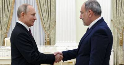Армянский премьер Пашинян перед встречей с Путиным пошел на самоизоляцию