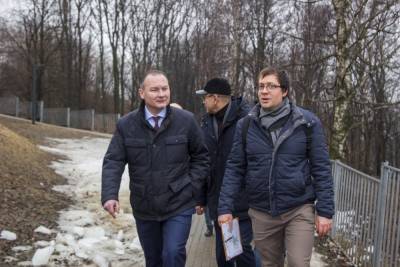 Врио главы Красногорска Алексей Спасский обсудил с активистами планы по благоустройству Братцевского парка
