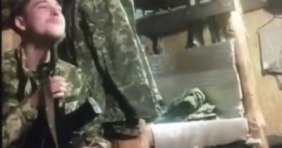 Солдат ВСУ застрелился в компании сослуживцев (ВИДЕО 18+)