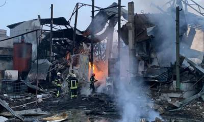 В Харькове на предприятии произошел взрыв: здание разрушено, есть погибший