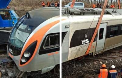 Авария поезда "Интерсити": Укрзализныця отстранила нескольких руководителей