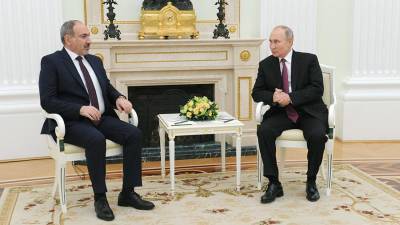 Песков подтвердил планы Путина встретиться с Пашиняном