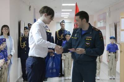 Нижегородский школьник получил награду за спасение утопающего