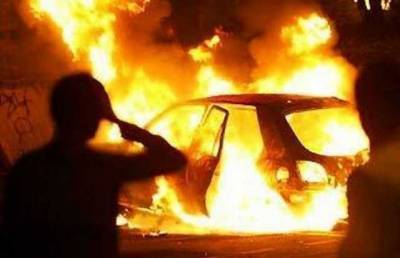 В Мелитополе ночью взорвался автомобиль