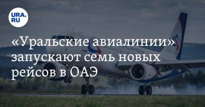 «Уральские авиалинии» запускают семь новых рейсов в ОАЭ. Цены