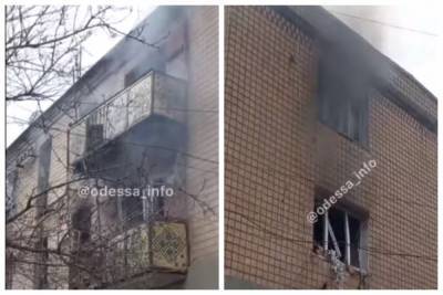 Взрыв газа произошел в одесском общежитии, видео ЧП: "повылетали люди и стекла"