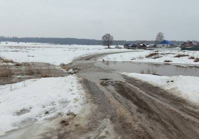 Низководный мост через Вичкинзу затопило в Дивеевском районе