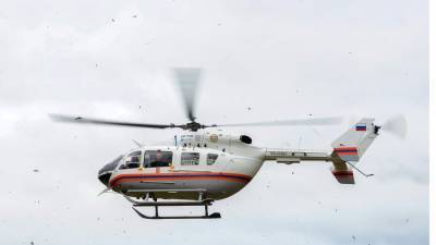 Вертолет эвакуировал в больницу двухлетнего ребенка из Зеленограда
