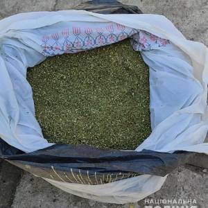 У жителя Запорожской области изъяли пакет с наркотиками на 70 тыс. грн. Фотофакт