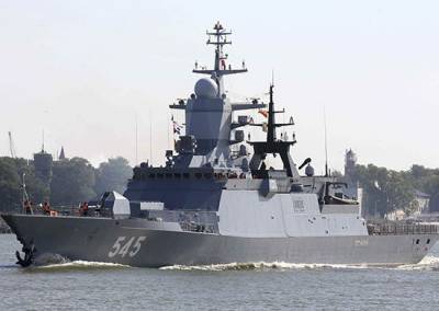 Корвет «Стойкий» ВМФ России зашел в кипрский порт Лимассол