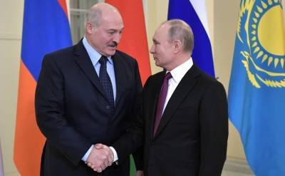 Путин и Лукашенко обсудили борьбу с COVID-19