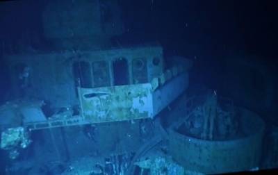 Появилось видео самого глубокого затонувшего судна