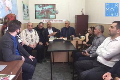 В Карабудахкентском районе состоялась встреча с участниками катастрофы на Чернобыльской АЭС