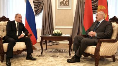 Владимир Путин и Александр Лукашенко обсудили внешние угрозы России и Белоруссии