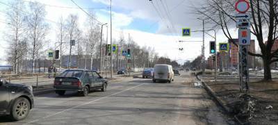 Еще один светофор появился в Петрозаводске