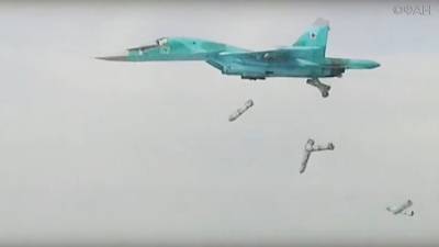 Российская авиация ударила по террористам в Сирии