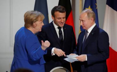 Меркель и Макрона могут шантажировать США – Печий о переговорах с Путиным