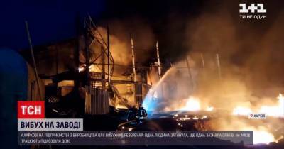 Взрыв на заводе в Харькове: в цехе использовали опасную жидкость (видео)