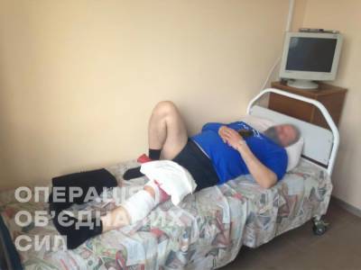 В результате обстрела на Донбассе ранен мирный житель – штаб ООС