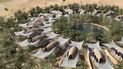 Выжить после изменения климата: архитекторы разработали концепцию поселения в пустыне