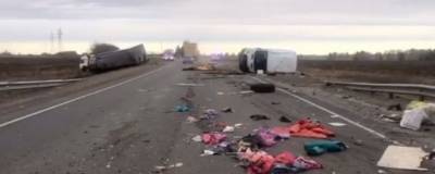 В Иркутской области в ДТП с двумя грузовиками и фургоном погиб водитель фуры
