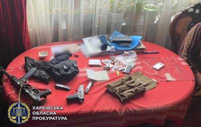 Житель Харьковщины хранил дома оружие и боеприпасы