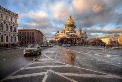 Второй день недели в Санкт-Петербурге будет теплым и без осадков